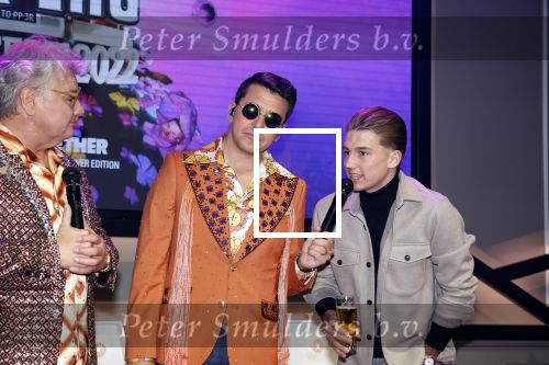 Amsterdam 4 april 2022
Mart Hoogkamer bij presentatie toppers in de arena.
Aanwezig oa Jan Smit Jeroen v d Boom Rene Froger Emma Heesters en Mart Hoogkamer