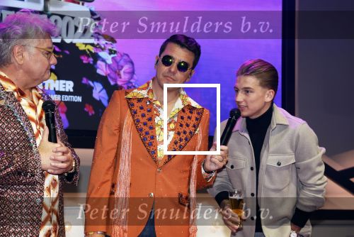 Amsterdam 4 april 2022
Mart Hoogkamer bij presentatie toppers in de arena.
Aanwezig oa Jan Smit Jeroen v d Boom Rene Froger Emma Heesters en Mart Hoogkamer