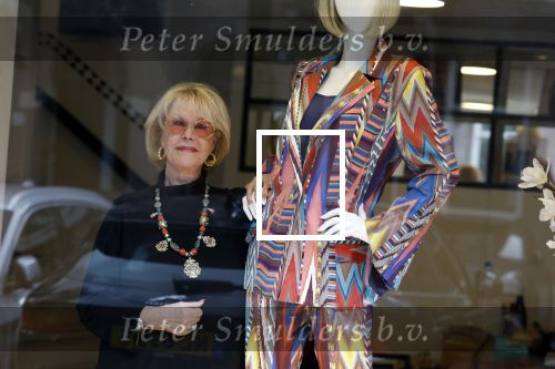 Amsterdam 31 maart 2022
Sheila de Vries in haar salon . Sheila heeft komende week haar 100e show.