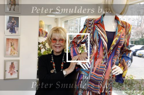Amsterdam 31 maart 2022
Sheila de Vries in haar salon . Sheila heeft komende week haar 100e show.