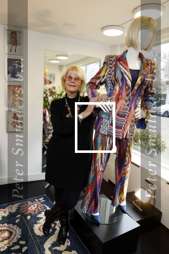 Amsterdam 31 maart 2022
Sheila de Vries in haar salon . Sheila heeft komende week haar 100e show.