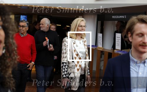 Amsterdam 3 april 2022
Sigrid Kaag en haar man Anis al-Qaq samen bij premiere Nationaal Ballet in de stopera.