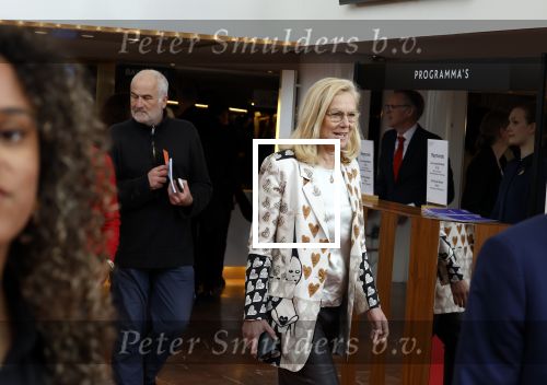 Amsterdam 3 april 2022
Sigrid Kaag en haar man Anis al-Qaq samen bij premiere Nationaal Ballet in de stopera.
