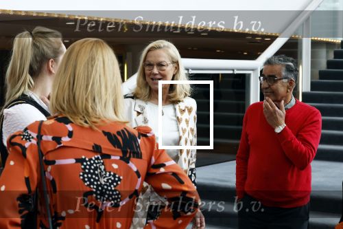 Amsterdam 3 april 2022
Sigrid Kaag en haar man Anis al-Qaq samen bij premiere Nationaal Ballet in de stopera.