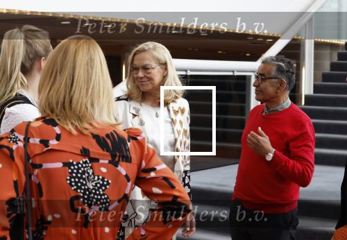 Amsterdam 3 april 2022
Sigrid Kaag en haar man Anis al-Qaq samen bij premiere Nationaal Ballet in de stopera.