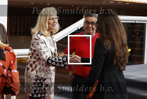 Amsterdam 3 april 2022
Sigrid Kaag en haar man Anis al-Qaq samen bij premiere Nationaal Ballet in de stopera.