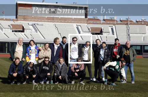 Amsterdam 8 maart 2022
Presentatie concert the streamers in het Olympisch stadion . Aanwezig oa Guus Meeuwis Suzanne en Freek Mc Snelle Maan Frank Lammers Thomas Acda Paul de Munnik Simon Keizer Nick Schilder Roel v Velzen Ronnie Flex Emma Heesters Diggie Dex Kraantje Pappie  Rolf Sanchez  en Paul de Leeuw .