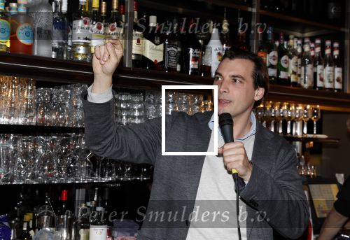 Amsterdam 4 maart 2022
Boekpresentatie Thierry Baudet in restaurant Barpiazzo  op museumplein . Davide zijn vrouw was natuurlijk aanwezig