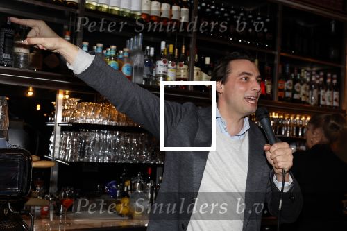 Amsterdam 4 maart 2022
Boekpresentatie Thierry Baudet in restaurant Barpiazzo  op museumplein . Davide zijn vrouw was natuurlijk aanwezig