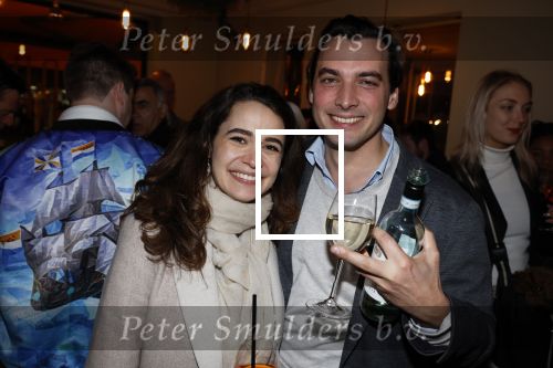 Amsterdam 4 maart 2022
Boekpresentatie Thierry Baudet in restaurant Barpiazzo  op museumplein . Davide zijn vrouw was natuurlijk aanwezig