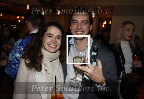Amsterdam 4 maart 2022
Boekpresentatie Thierry Baudet in restaurant Barpiazzo  op museumplein . Davide zijn vrouw was natuurlijk aanwezig
