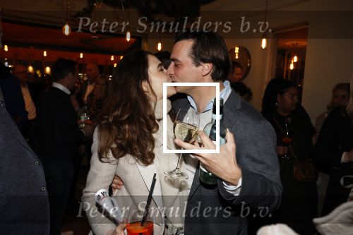 Amsterdam 4 maart 2022
Boekpresentatie Thierry Baudet in restaurant Barpiazzo  op museumplein . Davide zijn vrouw was natuurlijk aanwezig