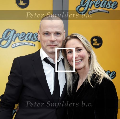 Amsterdam 3 april 2023
Premiere Grease in het DeLaMar theater.
Alexandra Alphenaar met partner