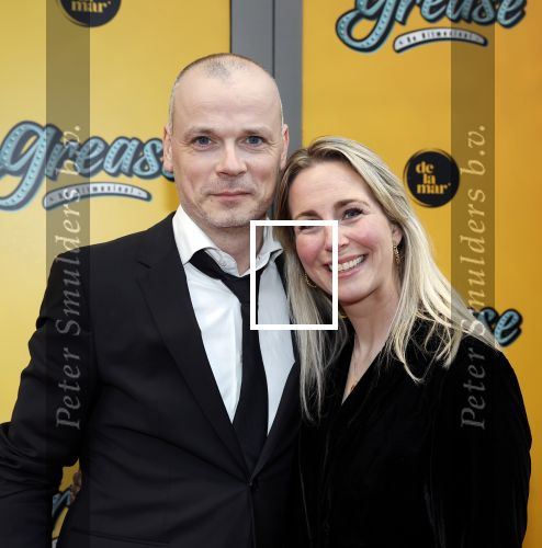 Amsterdam 3 april 2023
Premiere Grease in het DeLaMar theater.
Alexandra Alphenaar met partner