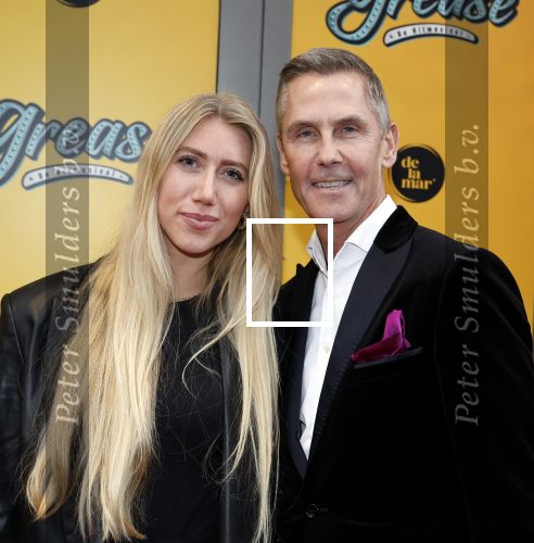 Amsterdam 3 april 2023
Premiere Grease in het DeLaMar theater.
Alexandra Alphenaar met partner