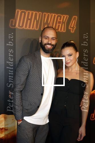 Amsterdam 21 maart 2023
Premiere JohnWick in de kromhouthallen.
Amber Delil met partner