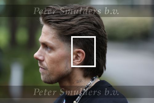 Hilversum 6 april 2023
Andre Hazes verlaat het pand van talpa/radio538 met Djarno Hofland Riccardo Klaverdijk Jaap Hilhorst en documentairemaakster Cheeru Mampaey.
Hij staat Aran Bade van RTL Boulevard te woord.