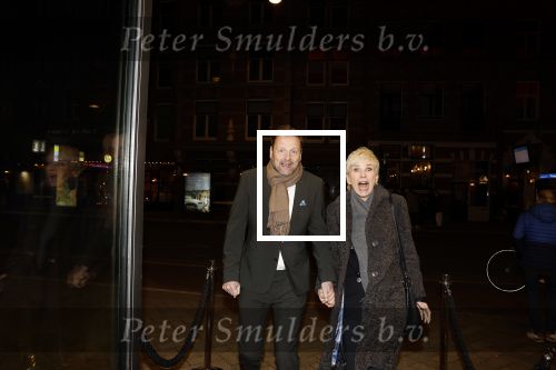 Amsterdam 15 maart 2023
Premiere de Verleiders in het deLaMar Theater.
Anita Witzier met haar man Michiel