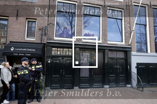 Amsterdam 12 april 2023
Koningin Maxima en Brigitte Macron bij het Anne Frank Huis