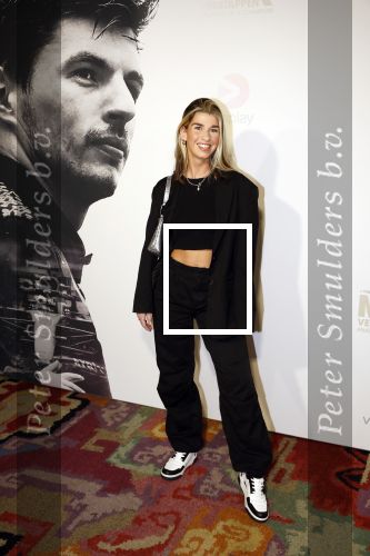 Amsterdam 29 maart 2023
Premiere Docu Max Verstappen in Tuschinski  die uitgezonden gaat worden op Viaplay.
Ashley Guijt met partner