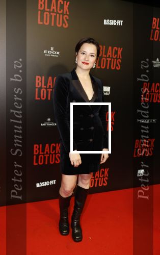 Amsterdam 10 april 2023
Premiere Black Lotus in Tuschinski met Rico Verhoeven in de hoofdrol.
Barbara Sloesen met partner