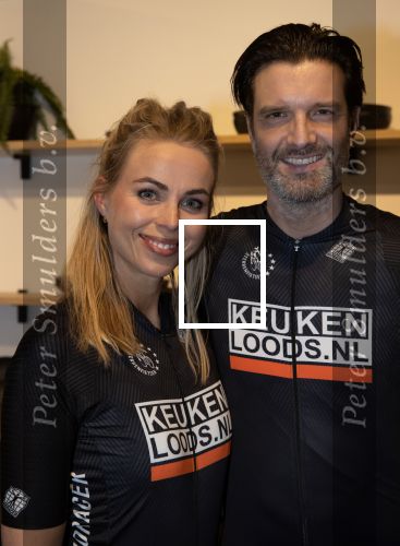 Tilburg, 19 April 2023
Voorstelling wielerploeg Keukenloods
Bas Muijs en Sabine Vas Nunes