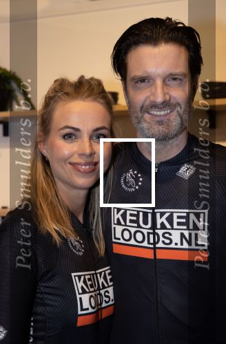 Tilburg, 19 April 2023
Voorstelling wielerploeg Keukenloods
Bas Muijs en Sabine Vas Nunes