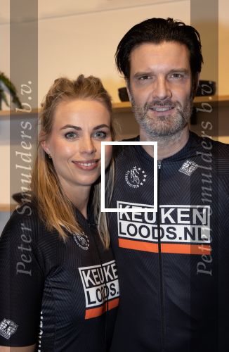 Tilburg, 19 April 2023
Voorstelling wielerploeg Keukenloods
Bas Muijs en Sabine Vas Nunes