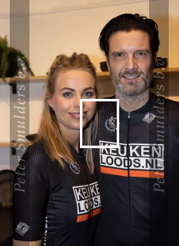 Tilburg, 19 April 2023
Voorstelling wielerploeg Keukenloods
Bas Muijs en Sabine Vas Nunes