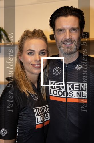 Tilburg, 19 April 2023
Voorstelling wielerploeg Keukenloods
Bas Muijs en Sabine Vas Nunes