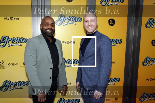 Amsterdam 3 april 2023
Premiere Grease in het DeLaMar theater.
Bram Verhaak en partner Guillermo Lansman