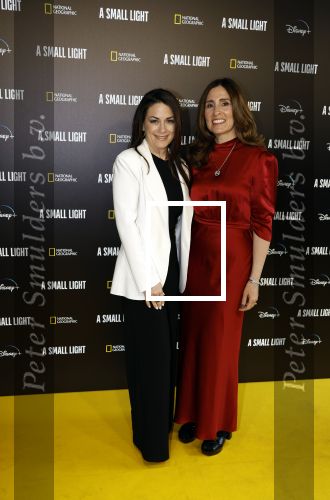 Amsterdam 17 april  2023
Premiere a small light in Tuschinski.
Carolyn Bernstein en Courteney Monroe