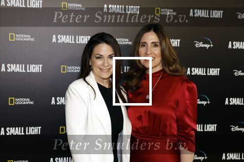 Amsterdam 17 april  2023
Premiere a small light in Tuschinski.
Carolyn Bernstein en Courteney Monroe