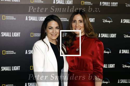 Amsterdam 17 april  2023
Premiere a small light in Tuschinski.
Carolyn Bernstein en Courteney Monroe