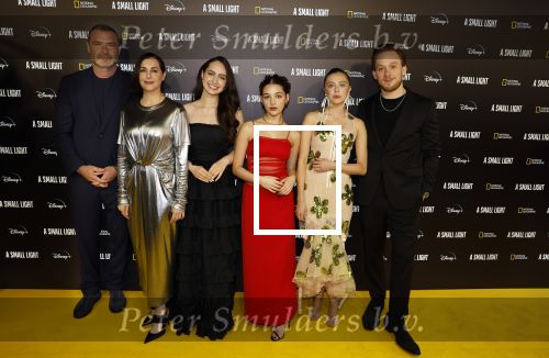 Amsterdam 17 april  2023
Premiere a small light in Tuschinski.
Cast met  Liev Schreiber Bel Powley Joe Cole Amira Casar Billie Boullet en Ashley Brooke