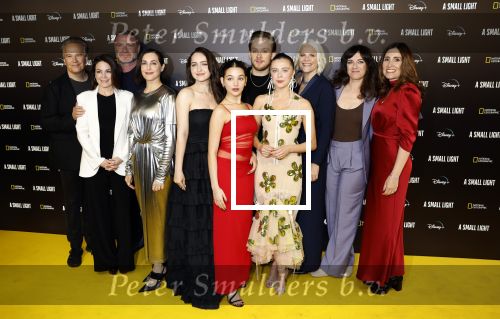 Amsterdam 17 april  2023
Premiere a small light in Tuschinski.
Cast met  Liev Schreiber Bel Powley Joe Cole Amira Casar Billie Boullet en Ashley Brooke