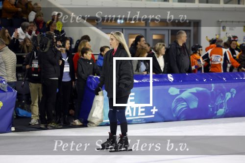Heerenveen 19 maart 2023
De hollandse 100 in Thialf.  Naomi v d Zwaan en Cheeru Mampaey