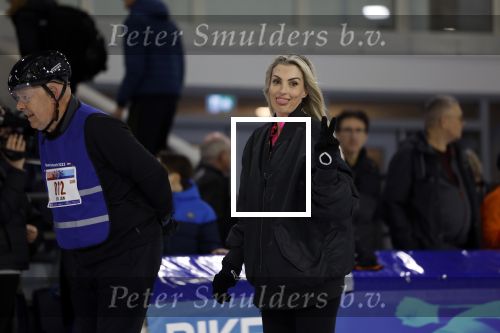 Heerenveen 19 maart 2023
De hollandse 100 in Thialf.  Naomi v d Zwaan en Cheeru Mampaey