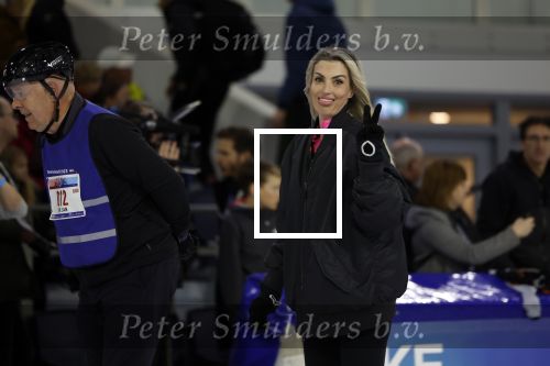 Heerenveen 19 maart 2023
De hollandse 100 in Thialf.  Naomi v d Zwaan en Cheeru Mampaey