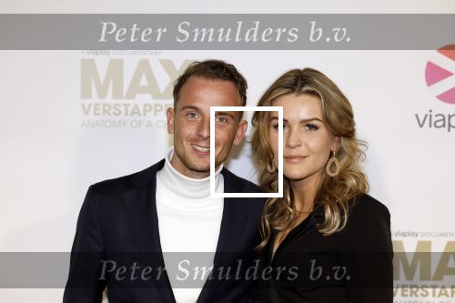 Amsterdam 29 maart 2023
Premiere Docu Max Verstappen in Tuschinski  die uitgezonden gaat worden op Viaplay.
Dave Blom en zijn vriendin Tessa Helmink