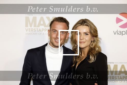 Amsterdam 29 maart 2023
Premiere Docu Max Verstappen in Tuschinski  die uitgezonden gaat worden op Viaplay.
Dave Blom en zijn vriendin Tessa Helmink