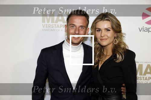 Amsterdam 29 maart 2023
Premiere Docu Max Verstappen in Tuschinski  die uitgezonden gaat worden op Viaplay.
Dave Blom en zijn vriendin Tessa Helmink