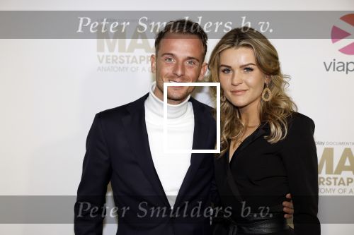 Amsterdam 29 maart 2023
Premiere Docu Max Verstappen in Tuschinski  die uitgezonden gaat worden op Viaplay.
Dave Blom en zijn vriendin Tessa Helmink