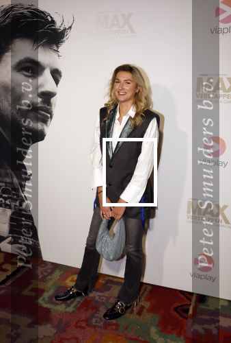 Amsterdam 29 maart 2023
Premiere Docu Max Verstappen in Tuschinski  die uitgezonden gaat worden op Viaplay.
Denise Speel man met partner