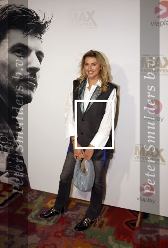 Amsterdam 29 maart 2023
Premiere Docu Max Verstappen in Tuschinski  die uitgezonden gaat worden op Viaplay.
Denise Speel man met partner