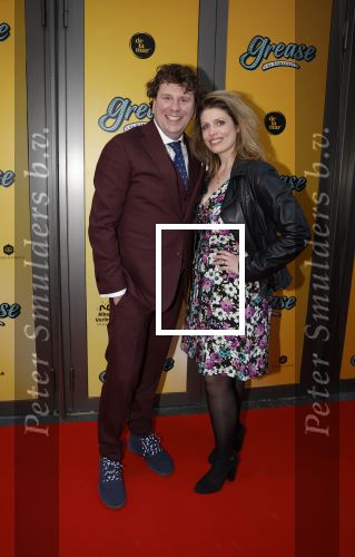 Amsterdam 3 april 2023
Premiere Grease in het DeLaMar theater.
Dominic Seldis met zijn vrouw