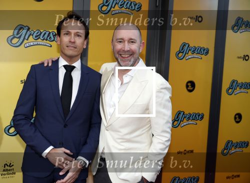 Amsterdam 3 april 2023
Premiere Grease in het DeLaMar theater.
Ramon Mesman met een kennis