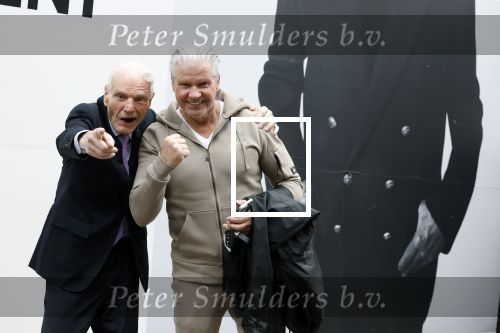 Amsterdam 17 maart 2023
Dries Roelvink met zijn beste vriend Gunther in Amsterdam zuid. Gunther zijn vrouw is deze week overleden.