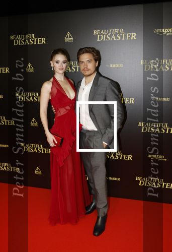Amsterdam 28 maart 2023
Premiere Beuatiful Disaster in Tuschinksi.
Dylan Sprouse en Virginia Gardner