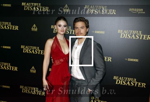 Amsterdam 28 maart 2023
Premiere Beuatiful Disaster in Tuschinksi.
Dylan Sprouse en Virginia Gardner